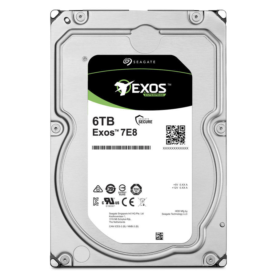 фото Внутренний жесткий диск seagate exos 7e8 512e 6tb (st6000nm029a)