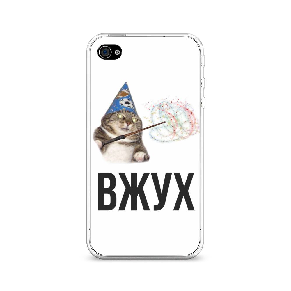 

Чехол Awog на Apple iPhone 4/4S / Айфон 4/4S "Вжух 2", Разноцветный, 10150-9