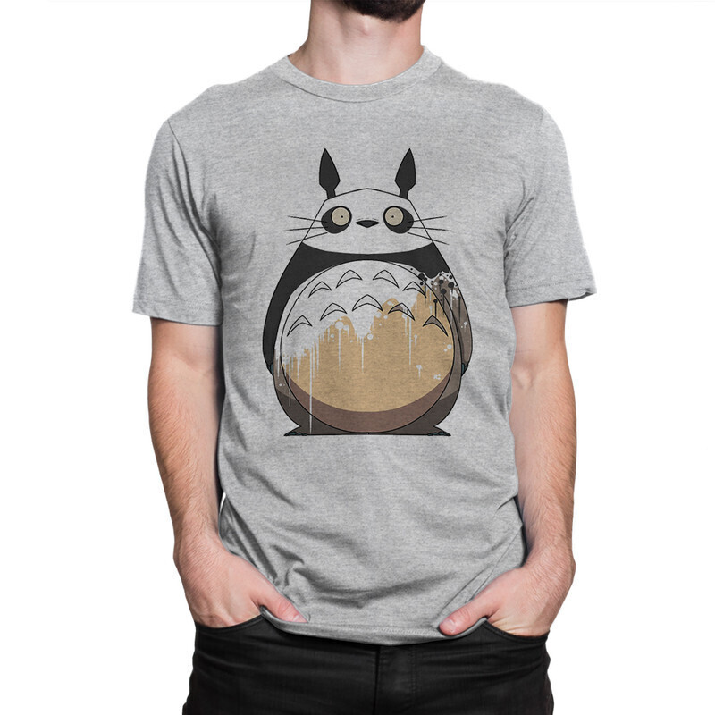 

Футболка мужская Dream Shirts Мой сосед Тоторо 1000574222 серая XS, Мой сосед Тоторо 1000574222