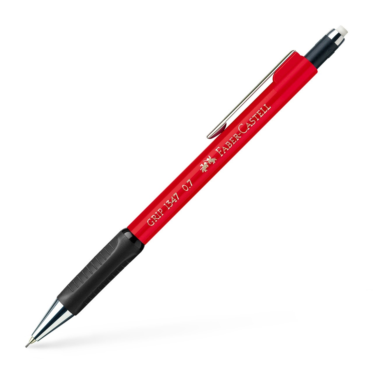 Faber Castell Механический карандаш Grip 1347 0.7 мм, красный