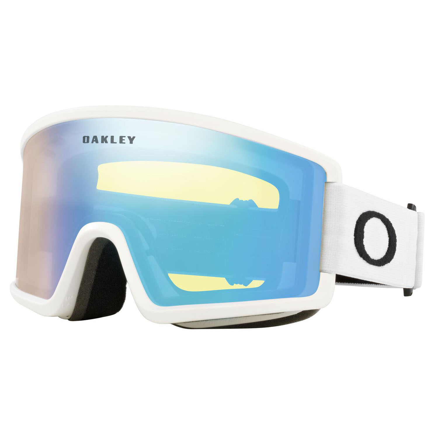 

Очки Горнолыжные Oakley Target Line L Matte White/Hi Yellow (Б/Р) 2023-24, Target Line