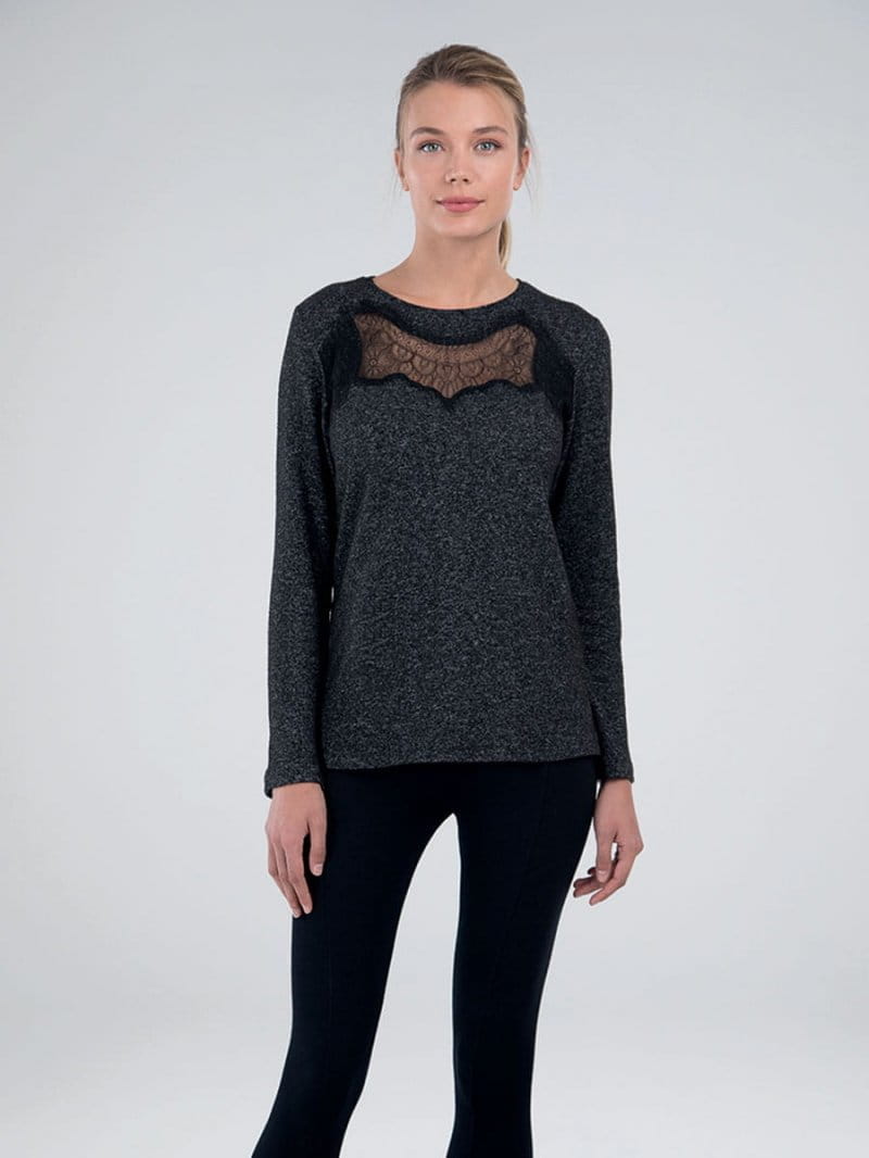 

Джемпер женский BlackSpade BS50092 черный XL, BS50092