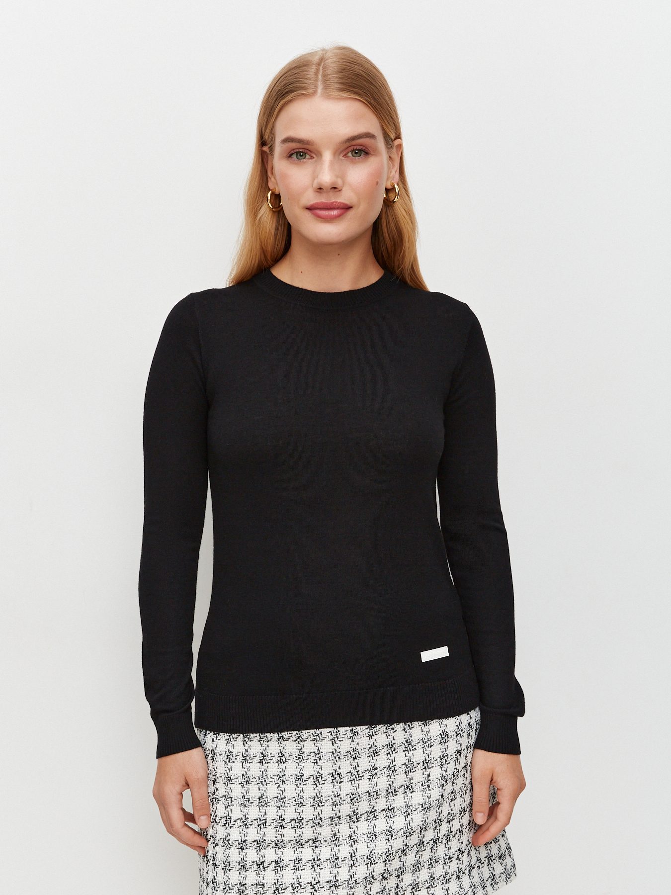 

Джемпер женский Just Clothes 431532 черный 50 RU, 431532