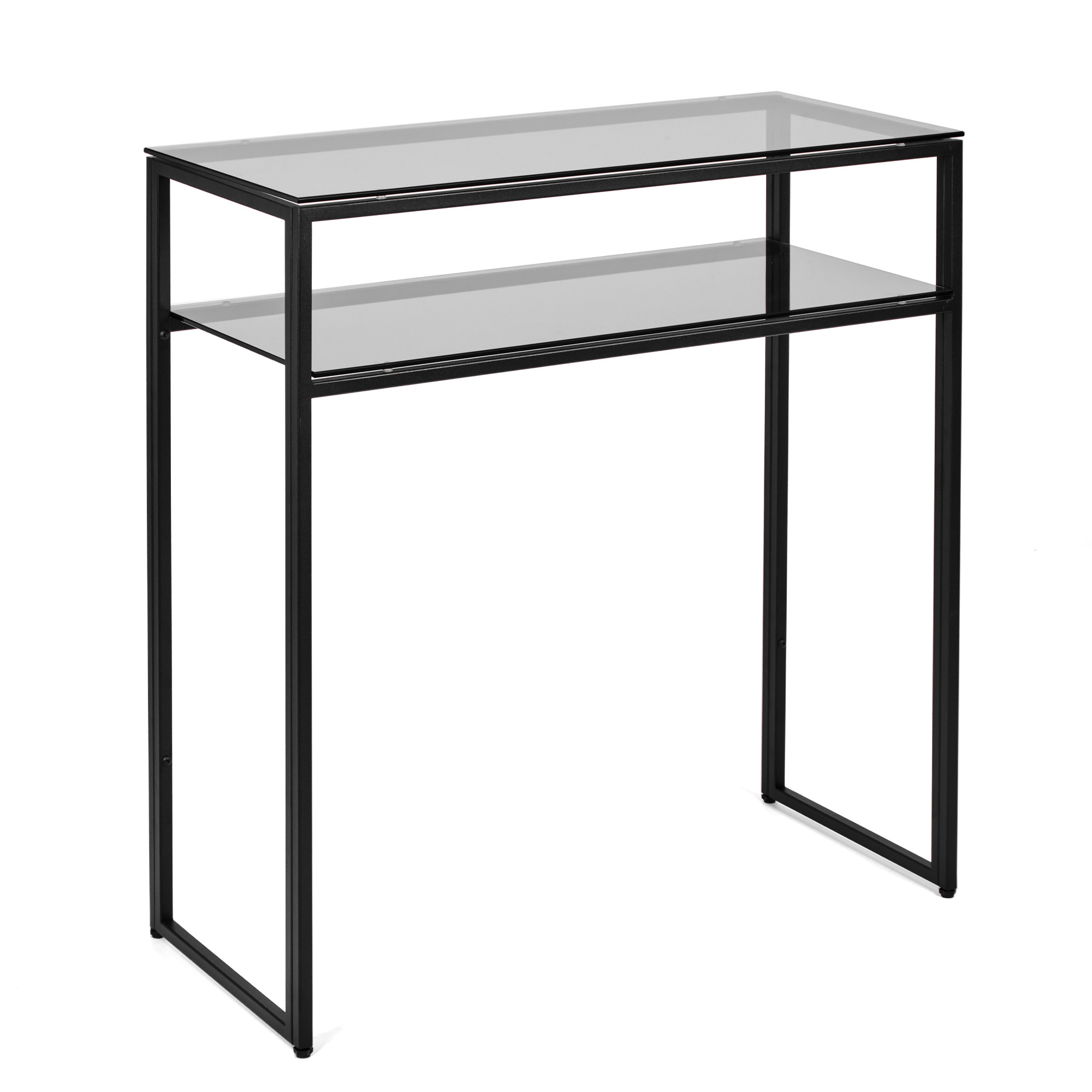 фото Консольный стол 1043-cb grey черный муар allconsoles 80x35x80