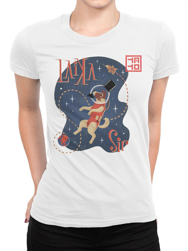 

Футболка женская Dream Shirts Космическая собака Женская DOG1287951 белая S, Космическая собака Женская DOG1287951