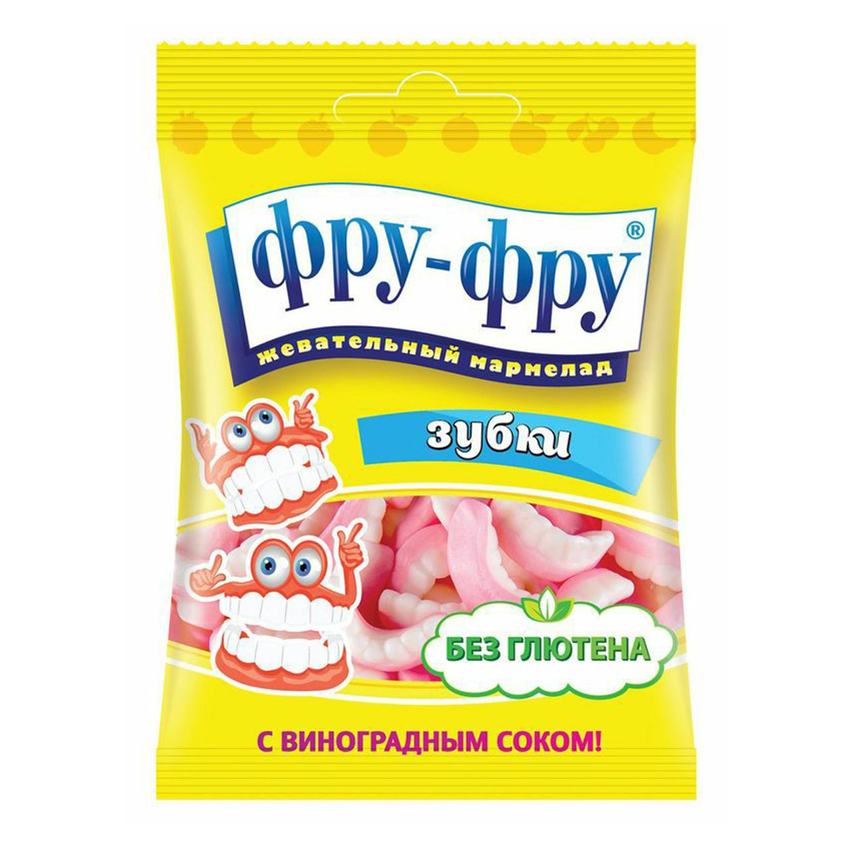 

Мармелад Фру-Фру Зубки жевательный +-1 кг
