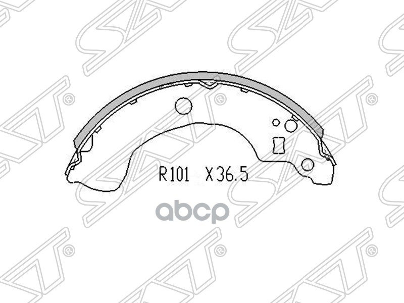 

Колодки Тормозные Зад Nissan Almera Ii N16e Sat арт. ST-44060-8M126