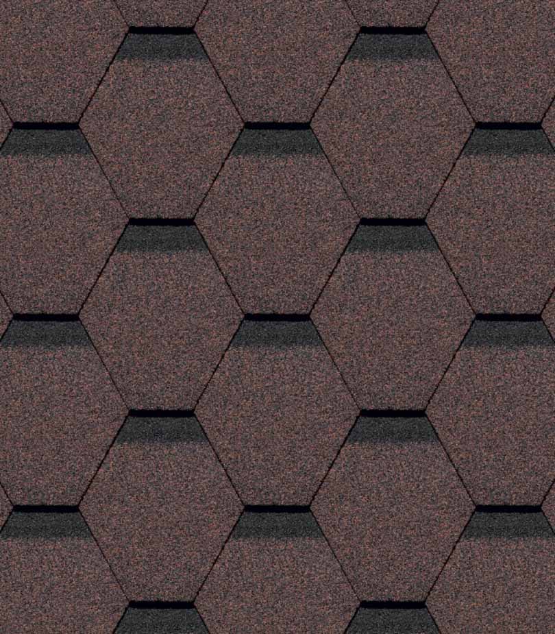 

DOCKE Standard Сота черепица гибкая красная 1000х318х2,9мм (упак. 22шт=3кв.м.)