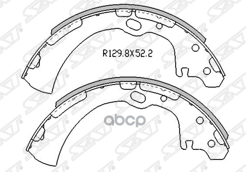 

Колодки Тормозные Зад Pathfinder R50/Np300/Terrano D21/Elgrand 51 Sat арт. ST-44060-28N25