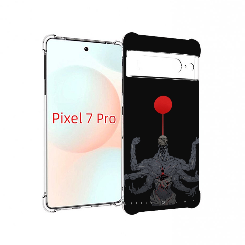 

Чехол Mypads Скелет-С-6-Руками Для Google Pixel 7 Pro, Прозрачный, Tocco