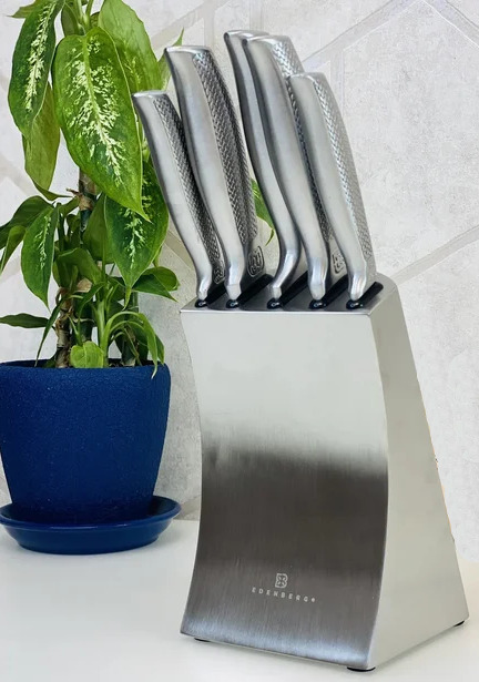 фото Набор ножей edenberg 6 предметов сталь