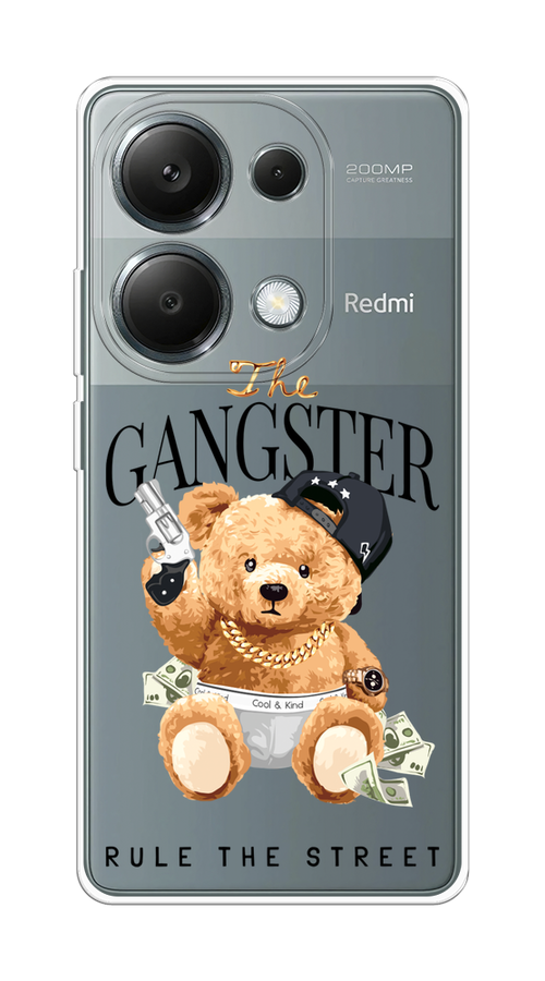 

Чехол на Poco M6 Pro 4G "The Gangster", Бежевый;серый;черный, 321750-1