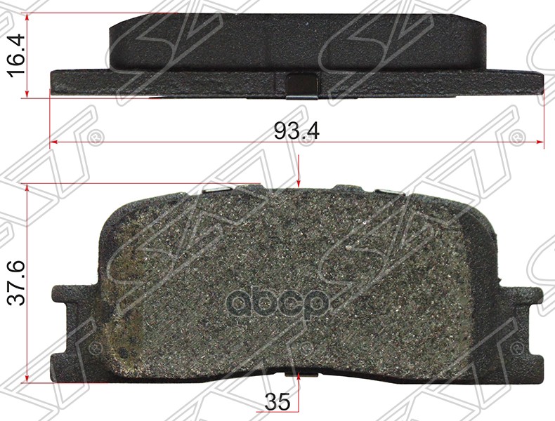 

Колодки Тормозные Зад Toyota Camry/Windom 01-04 Sat арт. ST-04466-33130
