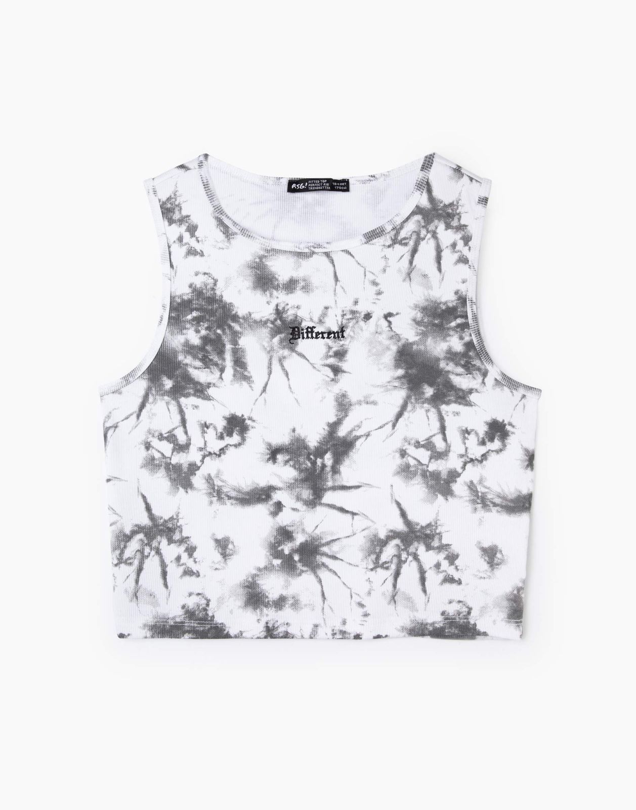 

Майка для девочки Gloria Jeans GTN003990 белый/черный 12-14л/164, GTN003990