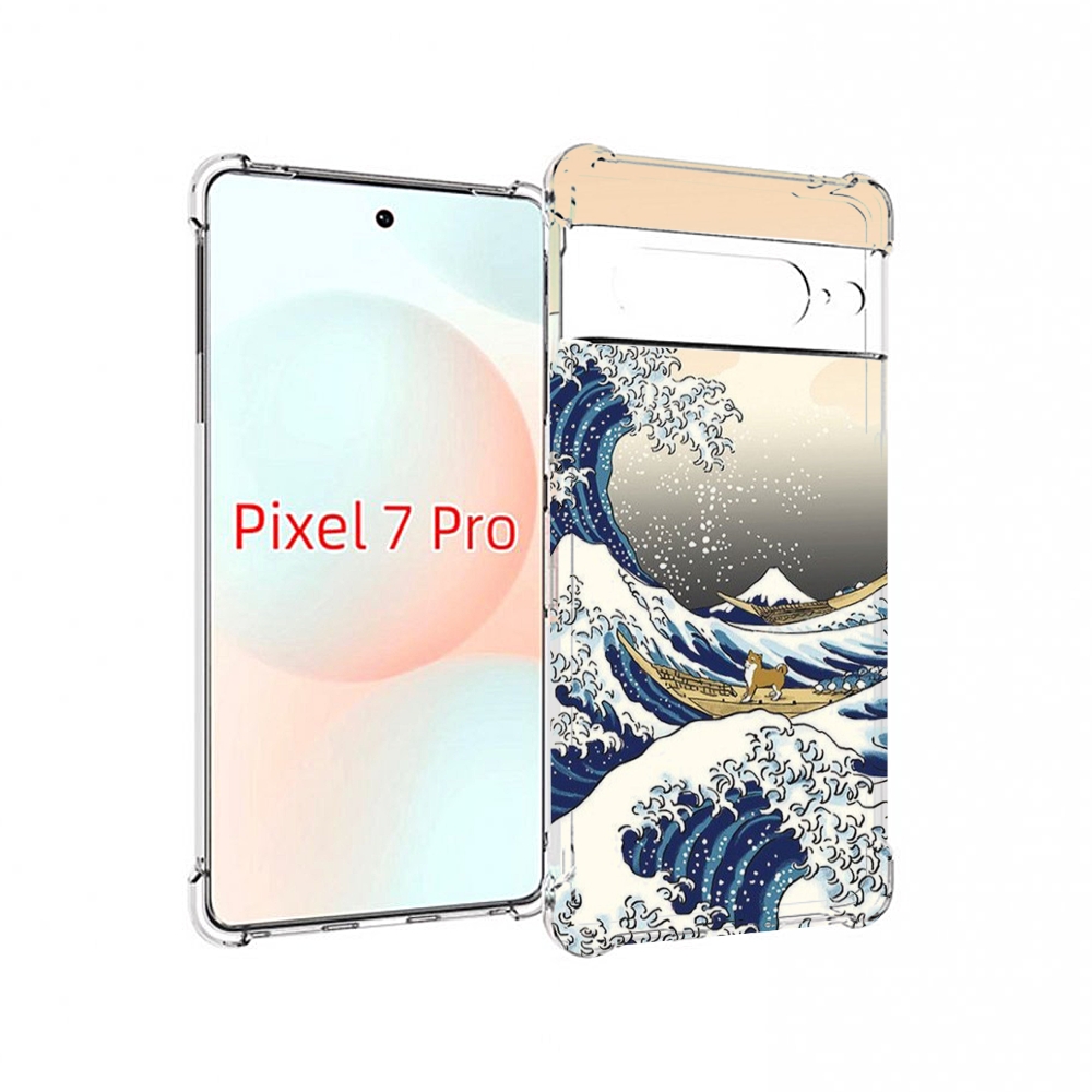 

Чехол Mypads Собаки-На-Плоту Для Google Pixel 7 Pro, Прозрачный, Tocco