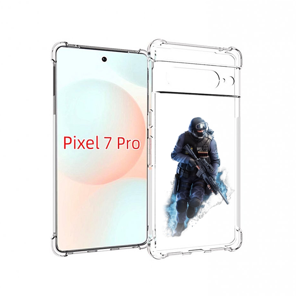 

Чехол Mypads Спецназ-Ксго Для Google Pixel 7 Pro, Прозрачный, Tocco