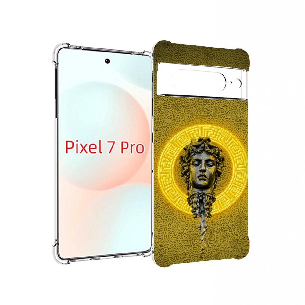 

Чехол Mypads Статуя Версачи Для Google Pixel 7 Pro, Прозрачный, Tocco