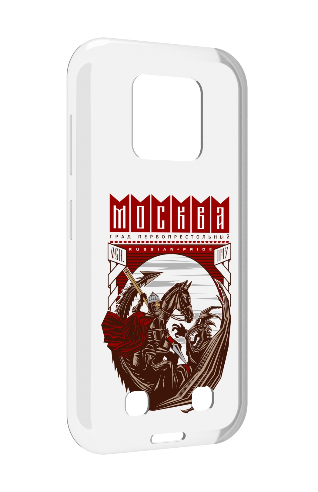 

Чехол MyPads Москва Россия для Oukitel WP18, Прозрачный, Tocco