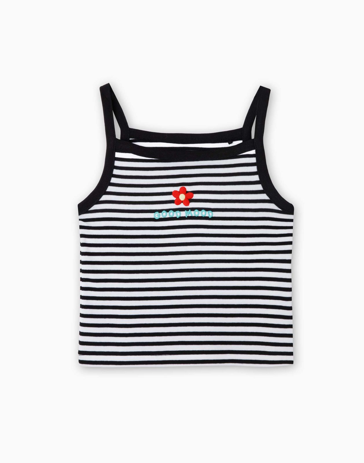

Топ для девочки Gloria Jeans GTN004203 черный/белый 4-6л/116, GTN004203