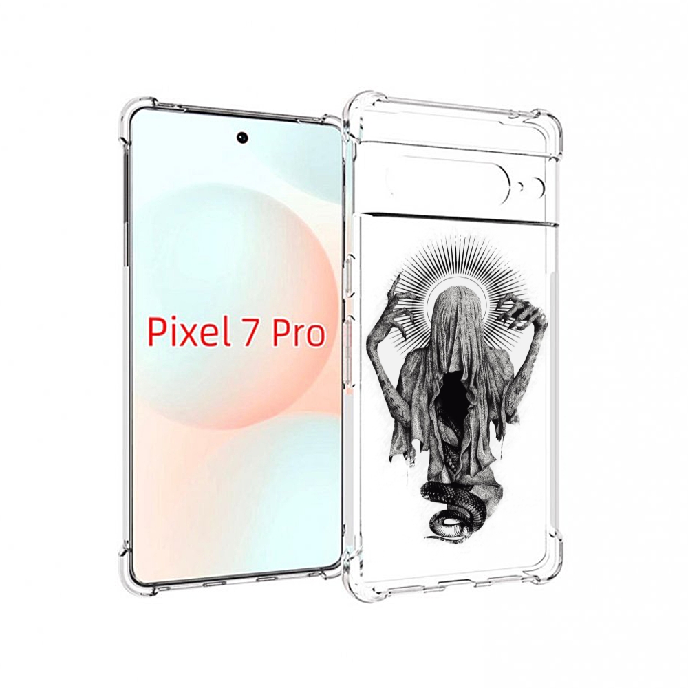 

Чехол Mypads Страшная Змея В Мантии Для Google Pixel 7 Pro, Прозрачный, Tocco