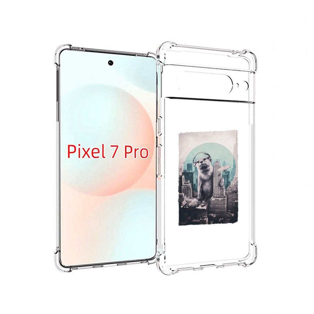 

Чехол Mypads Выдра В Городе Для Google Pixel 7 Pro, Прозрачный, Tocco