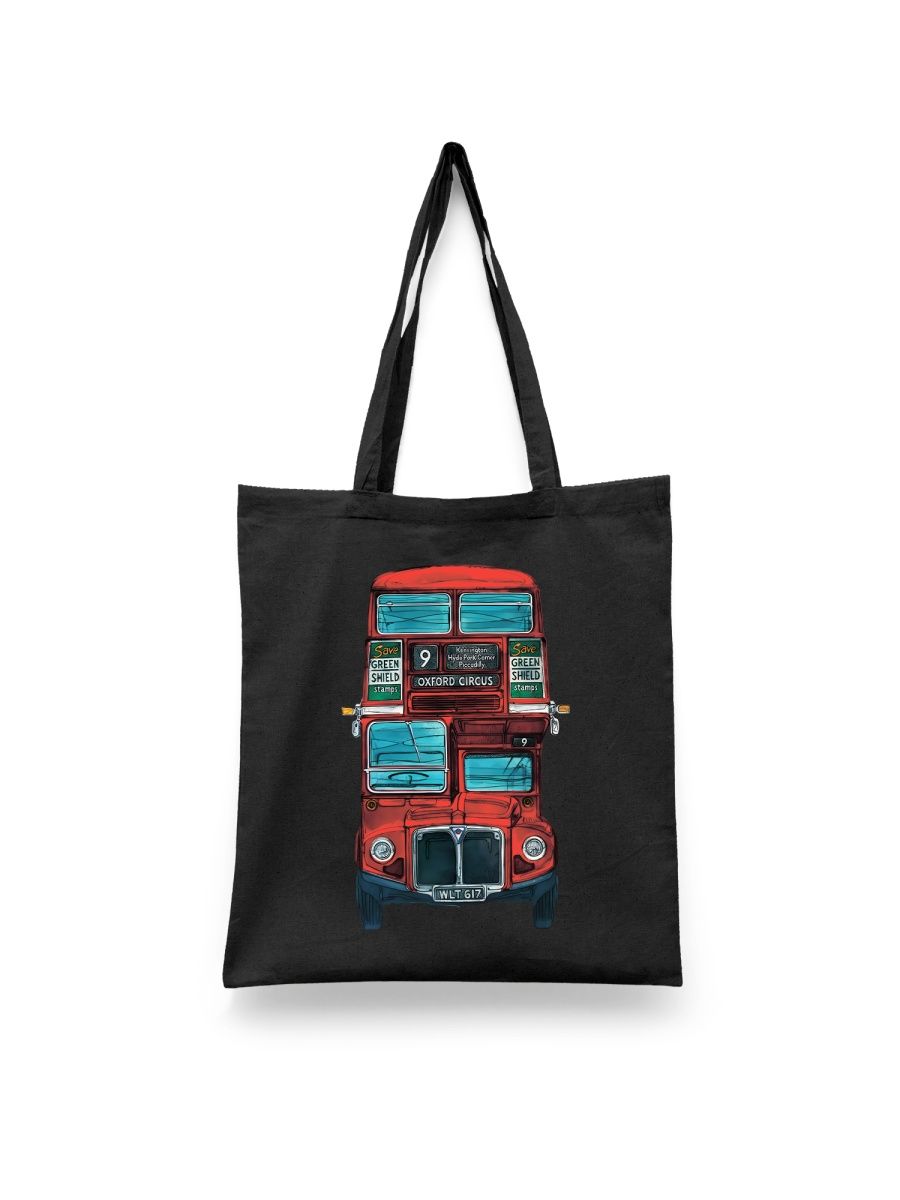 

Шоппер унисекс Каждому Своё Лондон/London/Биг-Бен MRLD14, черный, Лондон/London/Биг-Бен MRLD14