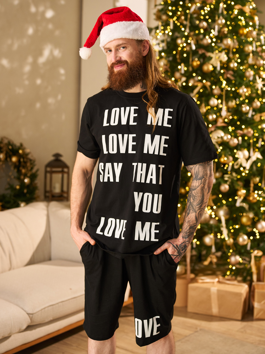 Комплект домашний мужской CatFit 792843013 черный 48 RU