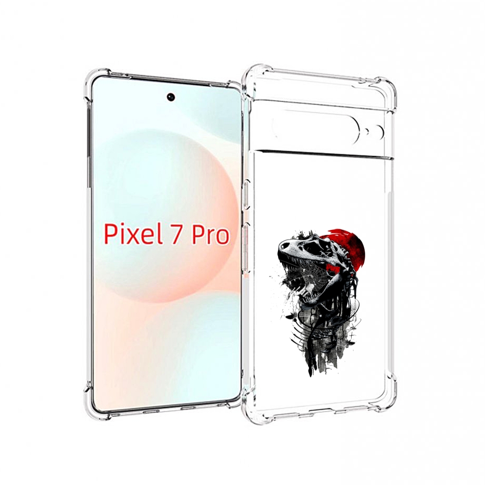 

Чехол Mypads Вымерший Динозавр Для Google Pixel 7 Pro, Прозрачный, Tocco