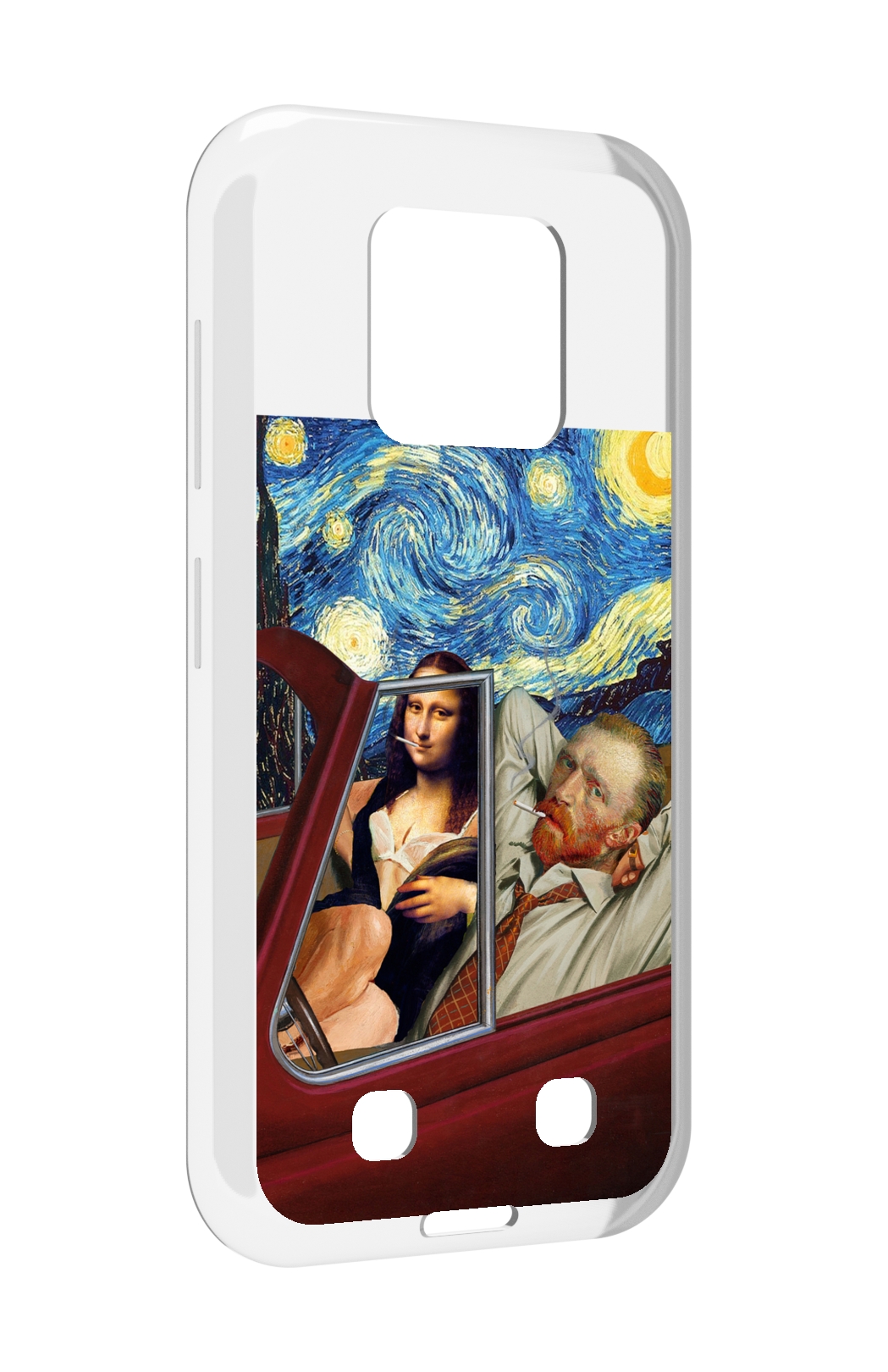 

Чехол MyPads Да-Винчи-в-одном для Oukitel WP18, Прозрачный, Tocco