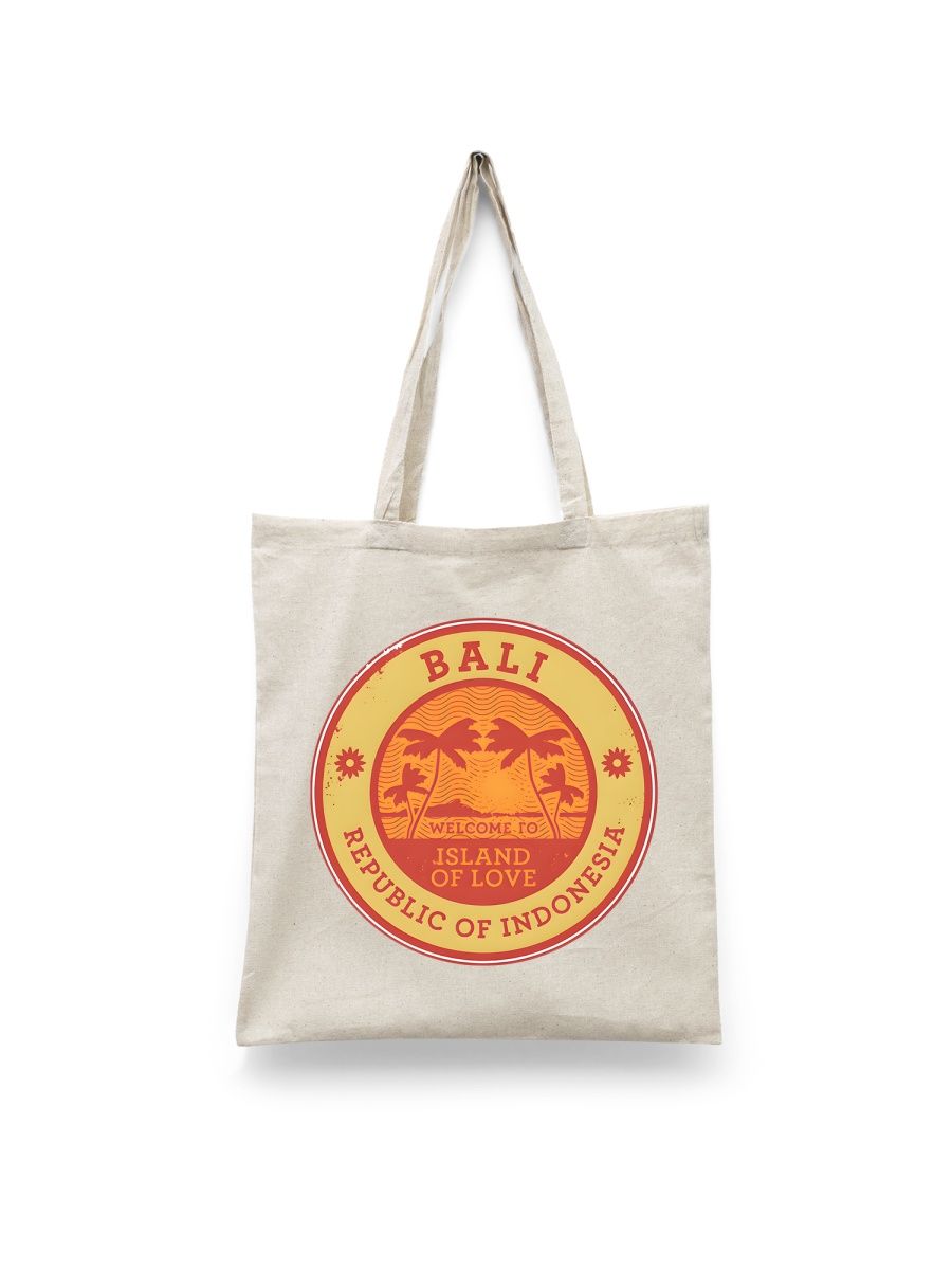 

Шоппер унисекс Каждому Своё Остров Бали/Bali Island/Индонезия MRBL11, белый, Остров Бали/Bali Island/Индонезия MRBL11