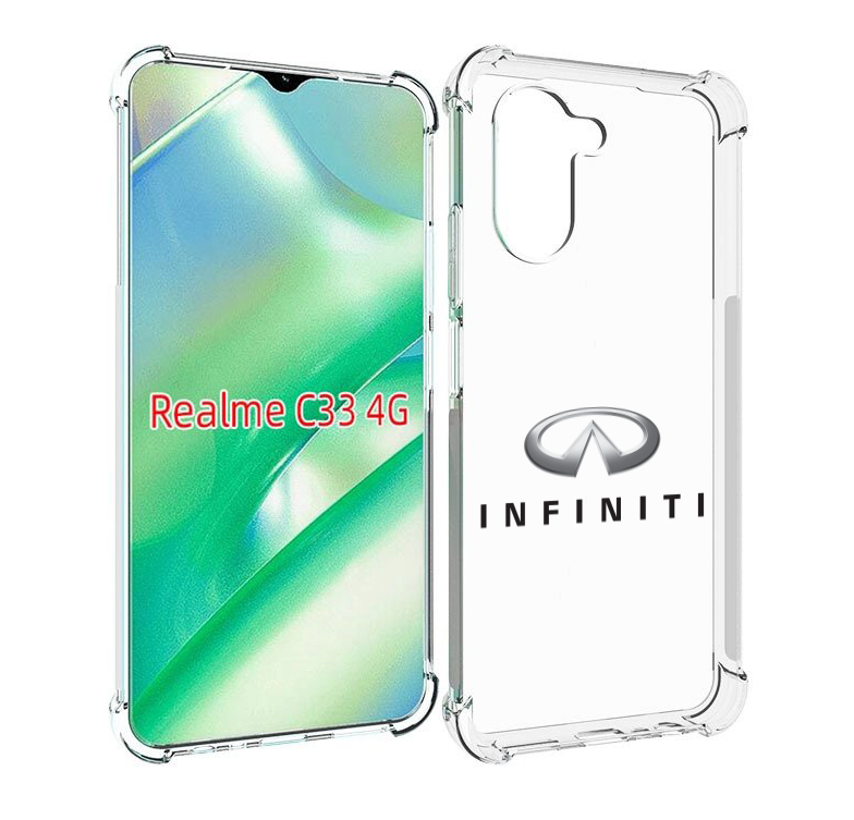 

Чехол MyPads Infiniti-3 мужской для Realme C33 4G, Прозрачный, Tocco