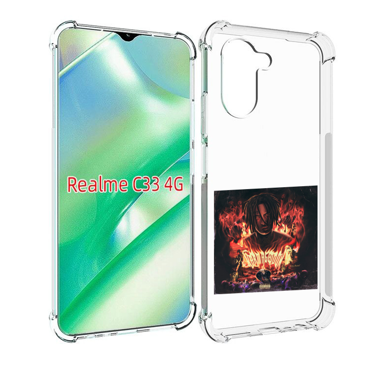 

Чехол MyPads Karmageddon Kizaru для Realme C33 4G, Прозрачный, Tocco