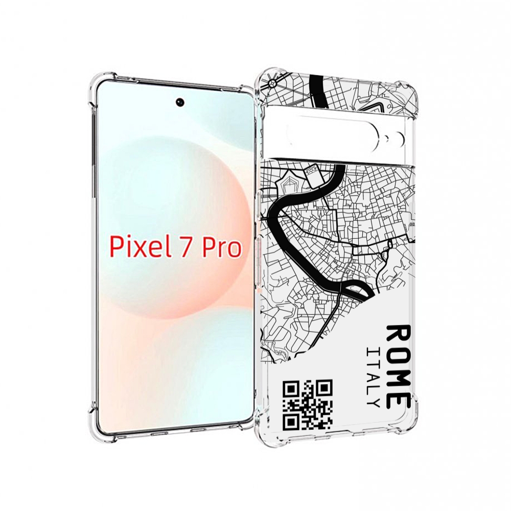 

Чехол Mypads Схема-Рим Для Google Pixel 7 Pro, Прозрачный, Tocco