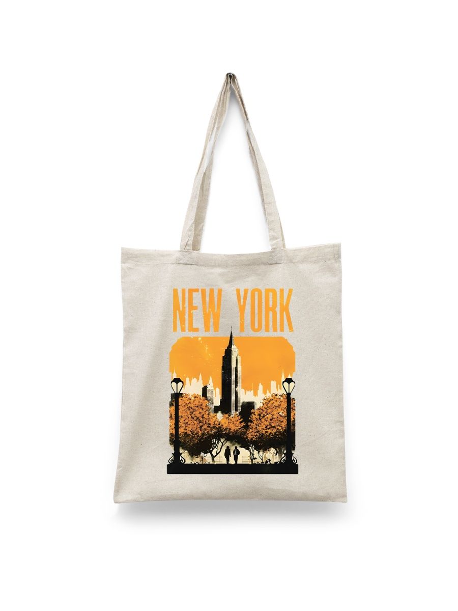 

Шоппер унисекс Каждому Своё Нью-Йорк/New York/USA/США MRNY6, белый, Нью-Йорк/New York/USA/США MRNY6