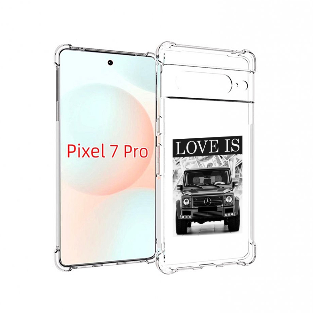 

Чехол Mypads Гелик Для Google Pixel 7 Pro, Прозрачный, Tocco
