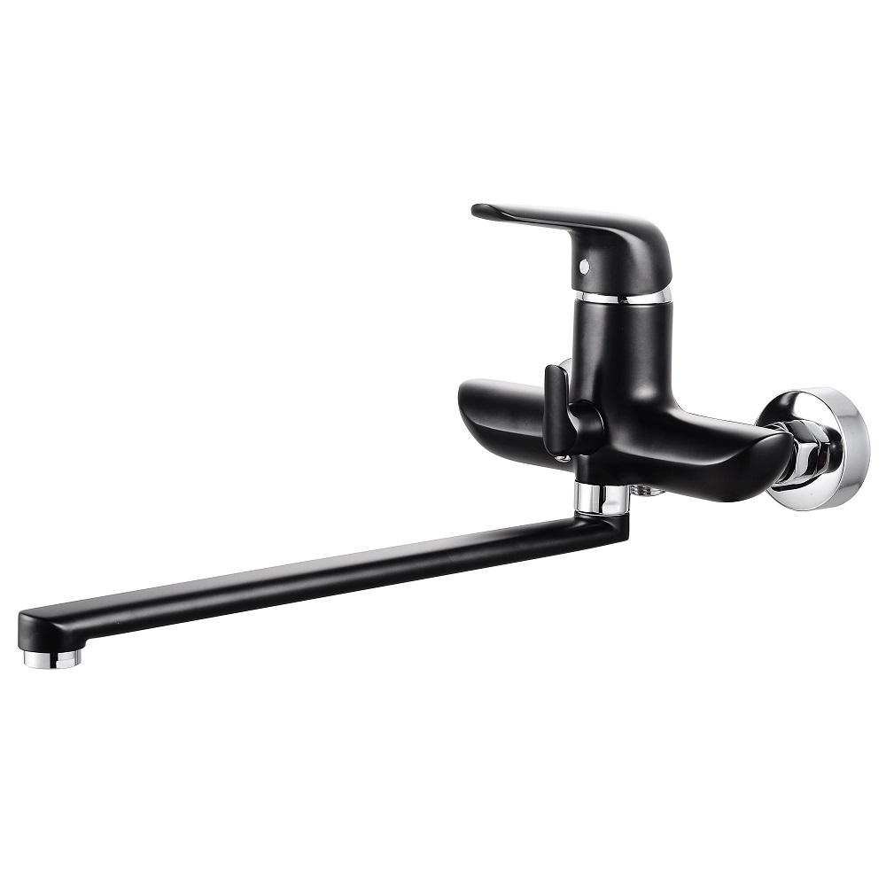 

Cмеситель для ванны GANZER THERESA GZ24041C черный, GZ24041-C