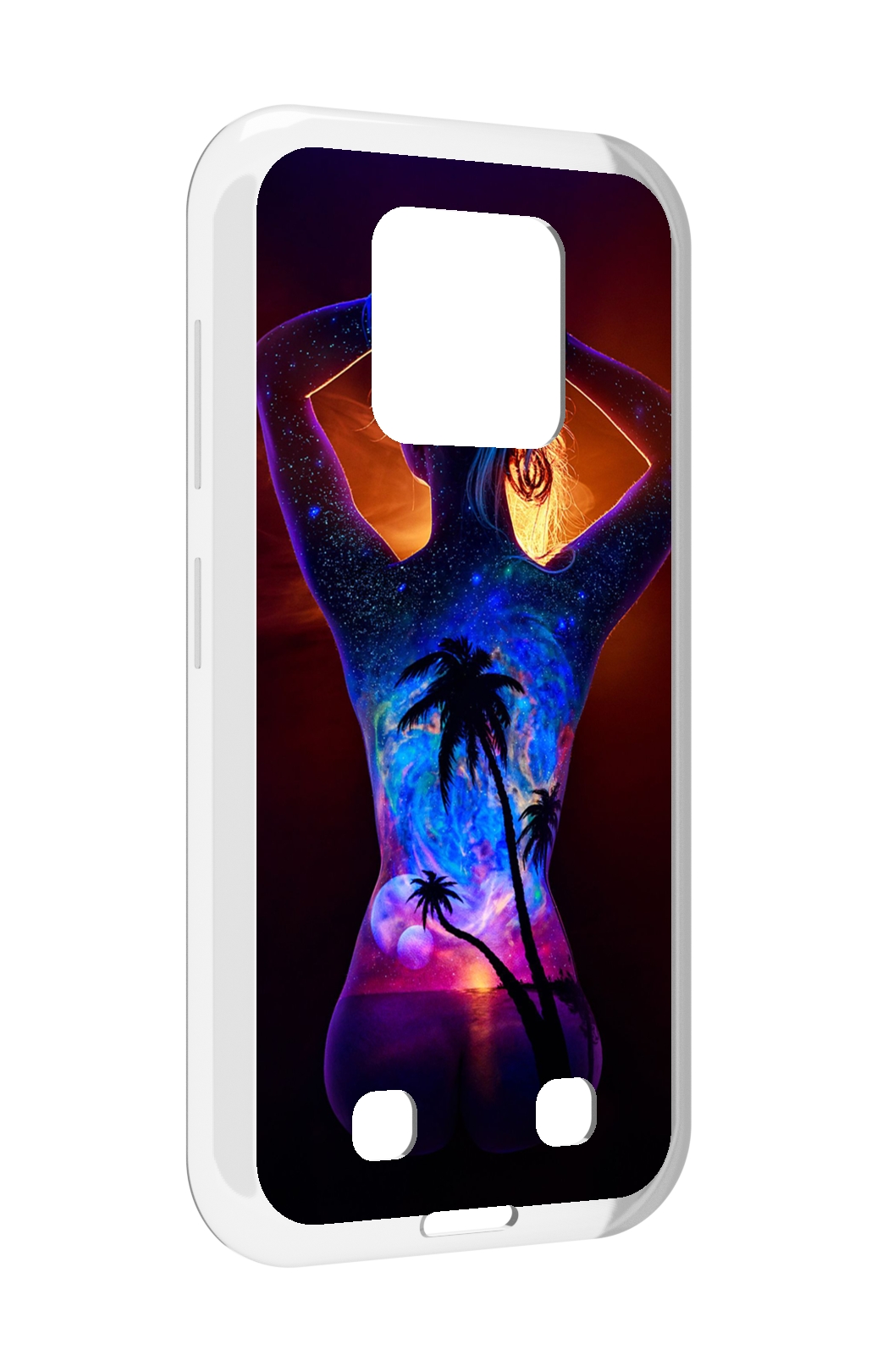 

Чехол MyPads Девушка-и-пальмы женский для Oukitel WP18, Прозрачный, Tocco
