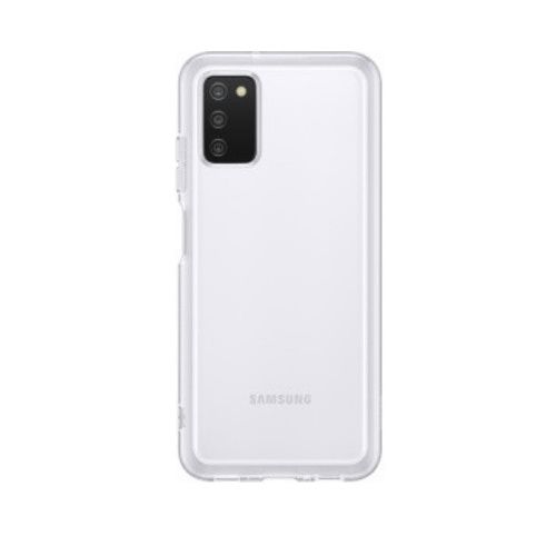 фото Чехол samsung soft clear cover a03s прозрачный (ef-qa037) (ef-qa037ttegru)