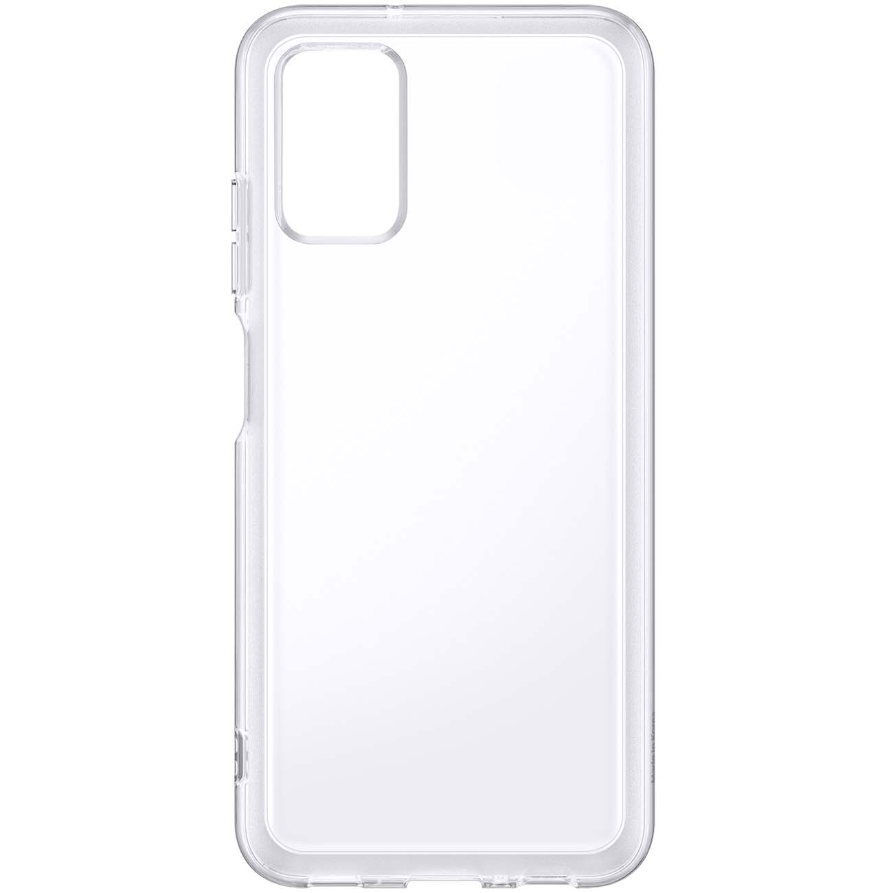 фото Чехол samsung soft clear cover a03s прозрачный (ef-qa037) (ef-qa037ttegru)