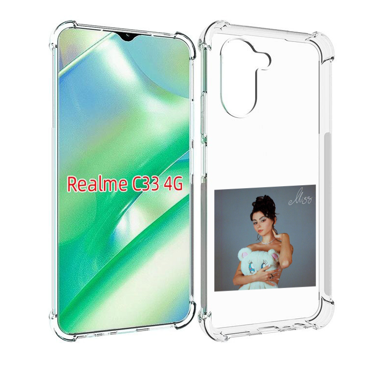 

Чехол MyPads Miss Дора для Realme C33 4G, Прозрачный, Tocco