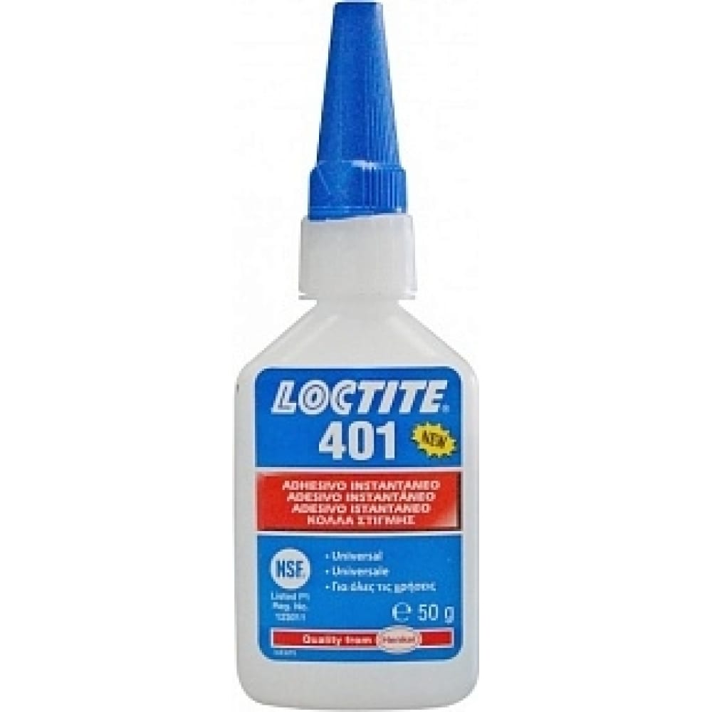 Цианоакрилатный клей LOCTITE 401 1937130 цианоакрилатный клей общего назначения loctite 401 50г 1937130