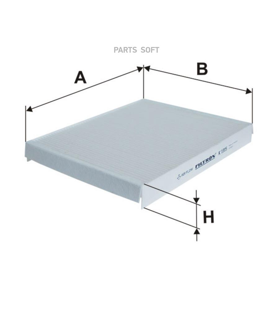 

Фильтр воздушный салона Filtron K1315