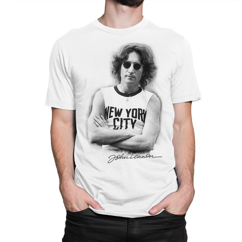 

Футболка мужская Dream Shirts Джон Леннон 200021222 белая M, Джон Леннон 200021222