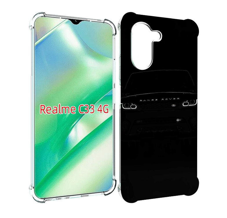 

Чехол MyPads Range-rover для Realme C33 4G, Прозрачный, Tocco