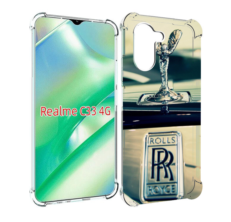 

Чехол MyPads Rolls Royce 1 для Realme C33 4G, Прозрачный, Tocco