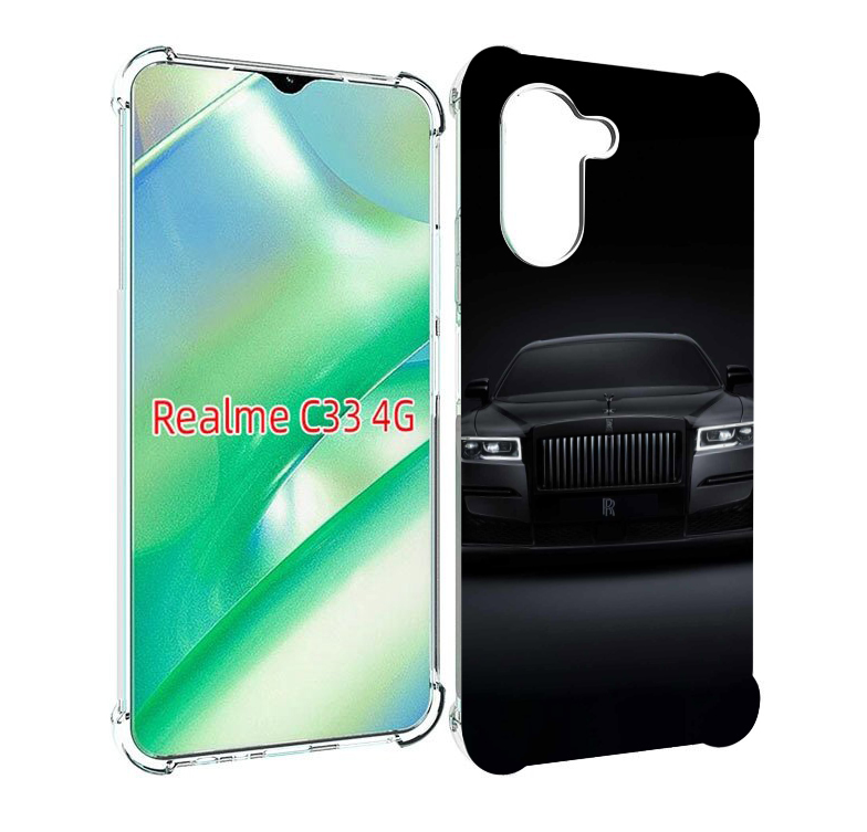 

Чехол MyPads Rolls Royce 2 для Realme C33 4G, Прозрачный, Tocco