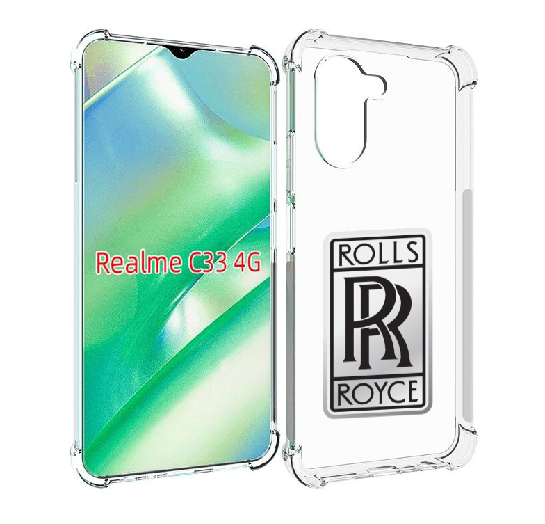 

Чехол MyPads Rolls-Royce мужской для Realme C33 4G, Прозрачный, Tocco