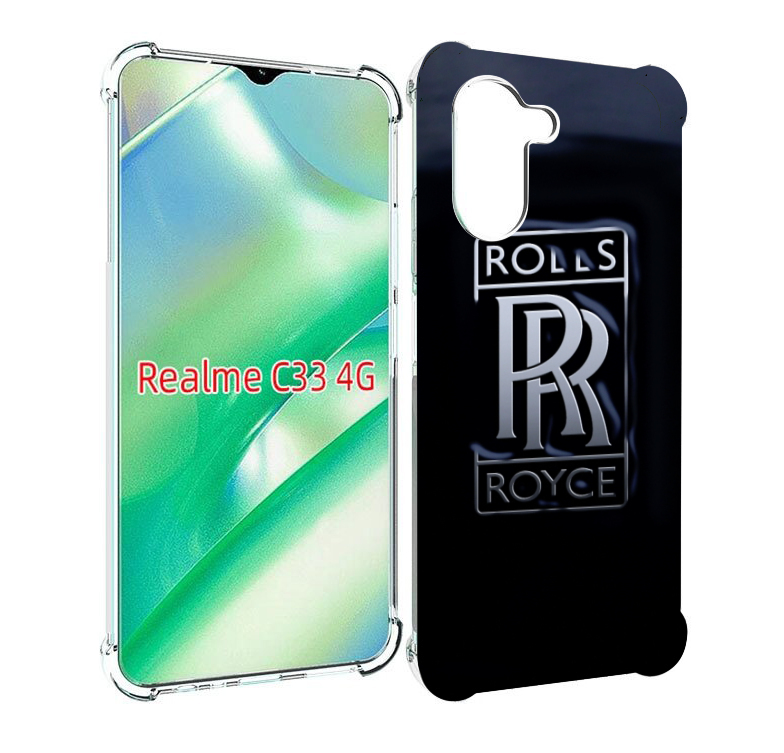 

Чехол MyPads Rolls Royce-3 мужской для Realme C33 4G, Прозрачный, Tocco