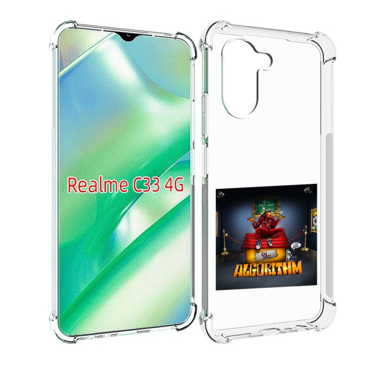 

Чехол MyPads Snoop Dogg ALGORITHM для Realme C33 4G, Прозрачный, Tocco