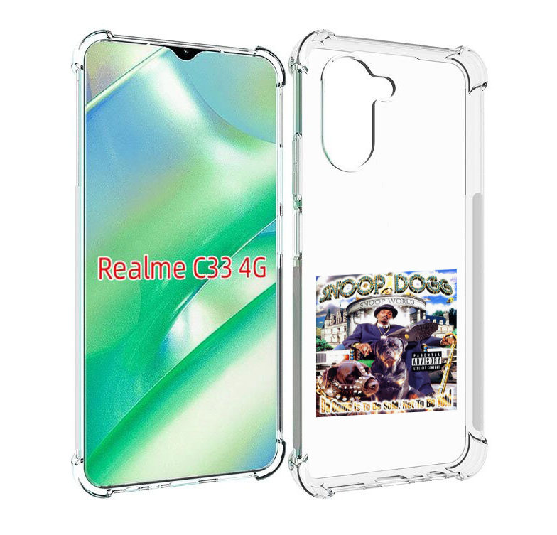 

Чехол MyPads Snoop Dogg DA GAME IS TO BE SOLD, NOT TO BE TOLD для Realme C33 4G, Прозрачный, Tocco